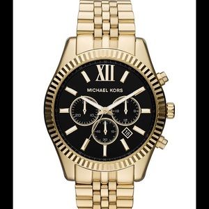 Michael Kors Gold Black Lexington MK8286 Watch